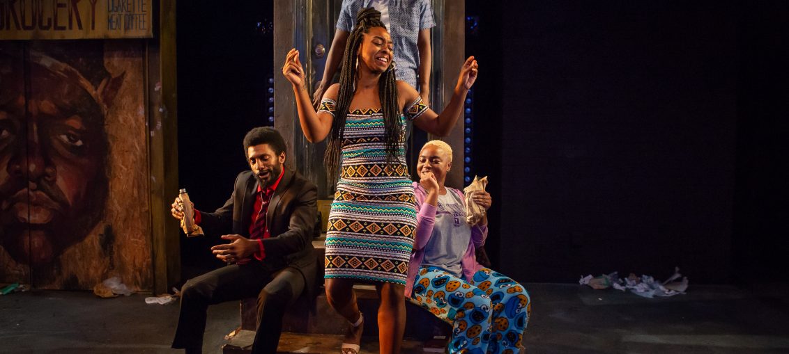 Roland Lane (left), Alana Raquel Bowers (bottom center), Michael Oloyede (top center) and Tanyamaria (right) | Photo by Hunter Canning