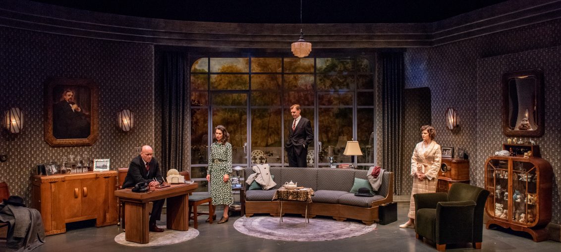 DAYS TO COME BY LILLIAN HELLMAN Larry Bull, Janie Brookshire, Ted Deasy, and Mary Bacon Photo by Todd Cerveris