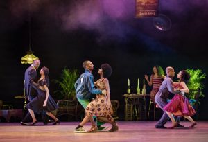 Alvin Ailey American Dance Theater in Alvin Ailey's Masekela Langage. Photo: Paul Kolnik
