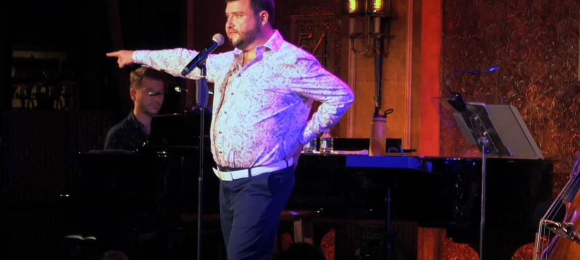 Todd Buonopane evoked Bernadette Peters in his concert at Feinstein's/54 Below.