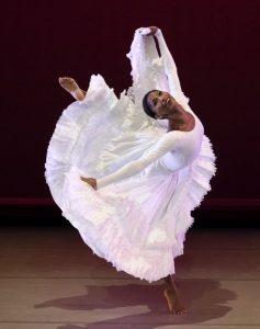 Ailey’s Jacqueline Green in Alvin Ailey’s Cry. Photo by Paul Kolnik.