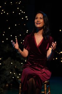 Ali Ewoldt in A Child's Christmas in Wales at Irish Rep. Photo by Carol Rosegg